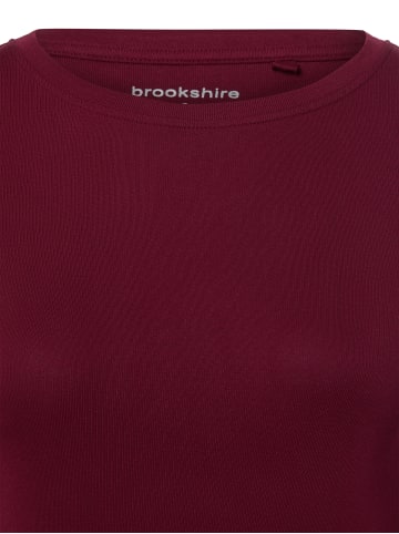 brookshire Langarmshirt in aubergine - 0056