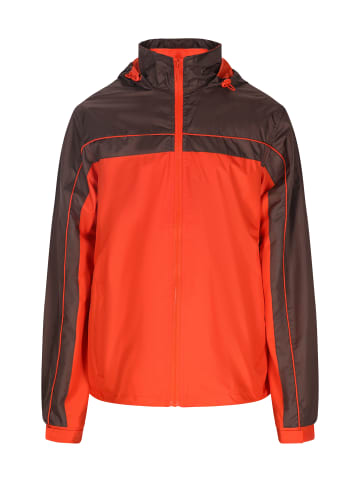 Exide Jacke in Orange Braun