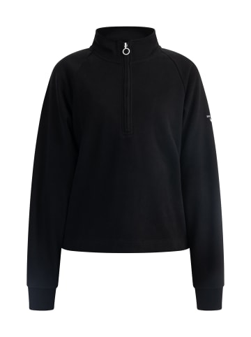 DreiMaster Maritim Sweatshirt-Troyer in Schwarz