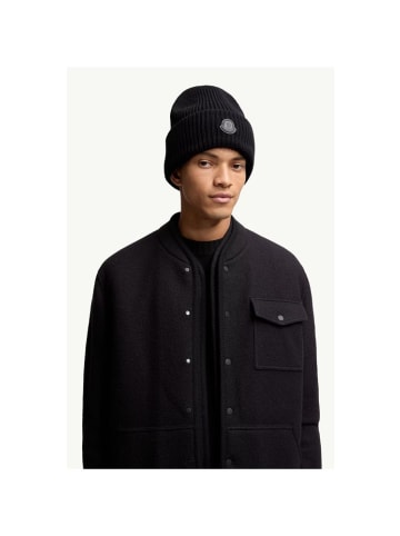 Moncler Wollmütze in Schwarz