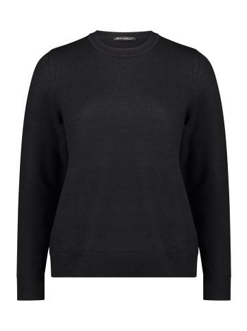 Betty Barclay Strickpullover mit U-Boot-Ausschnitt in Schwarz
