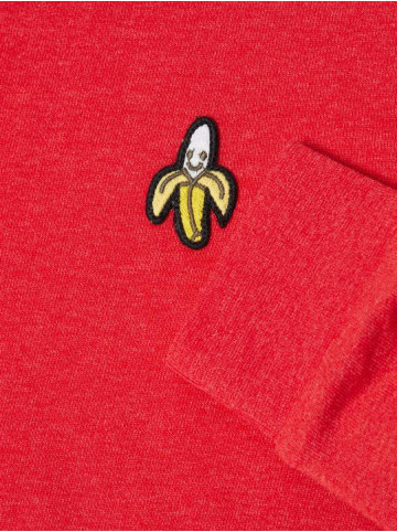 name it Mädchen Pullover mit Patch in Rot
