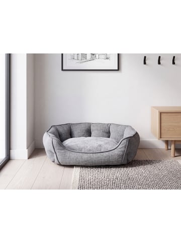 Tierbett CANDIR in Grau - (W) 65 x (H) 20 x (L) 50 cm