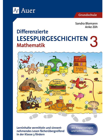 Auer Verlag Differenzierte Lesespurgeschichten Mathematik 3 | Lerninhalte vermitteln und...