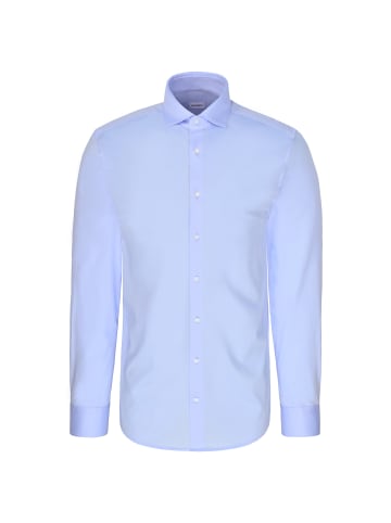 Seidensticker Jerseyhemd Slim in Hellblau