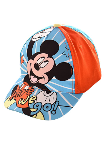 Disney Mickey Mouse Sommerkappe Mickey Mouse in Hellblau-Orange