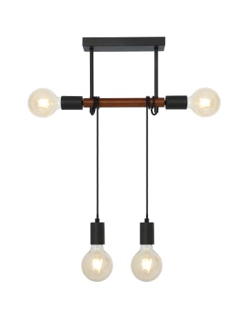 Globo lighting Deckenleuchte "HEINRICH" in black