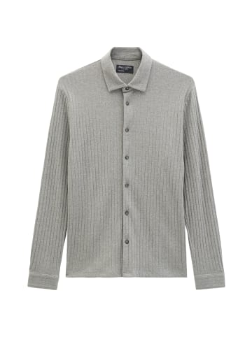 Marc O'Polo Jerseyshirt regular in Medium Brown Melange
