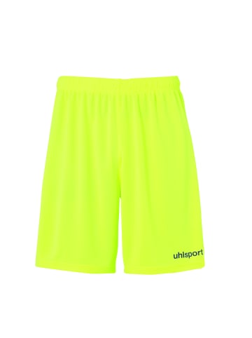 uhlsport  Shorts CENTER BASIC - OHNE INNENSLIP Kids in fluo gelb/schwarz