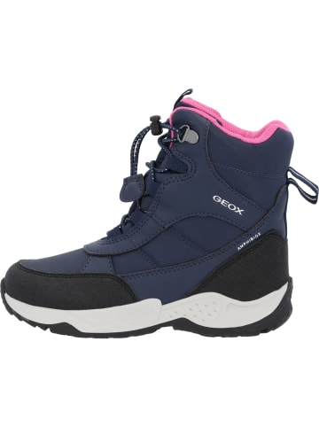 Geox Winterstiefel in navy/fuchsia