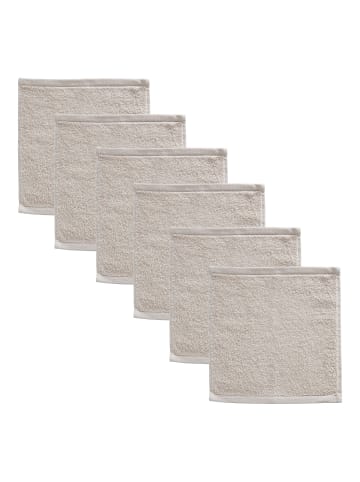 Butlers Gästehandtuch FABULOUS 6er-Set in Beige