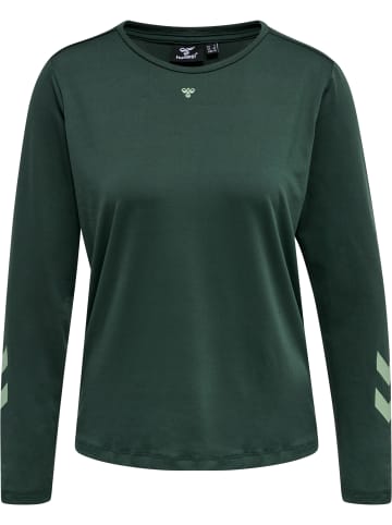 Hummel Hummel T-Shirt Hmltaylor Multisport Damen Dehnbarem in DARKEST SPRUCE