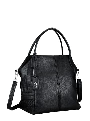 collezione alessandro Schultertasche " Basilico " in schwarz