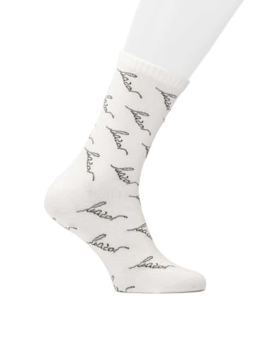 Kazar Socken & Beinstulpen in Weiß