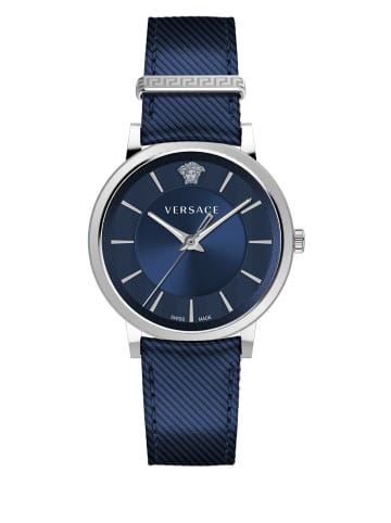 Versace Quarzuhr für Herren in blau