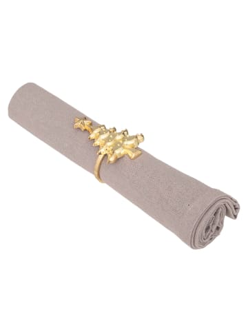 Atmosphera Créateur d'intérieur Serviettenringe 2er-Set in gold