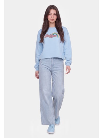 myMo Women Sweatshirt in Light Blue