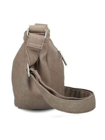 Zwei Mademoiselle.M Umhängetasche 32 cm in nubuk cappuccino