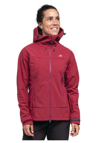 Schöffel Jacke "Softshell Jk Style Blaueis WMS" in merlot