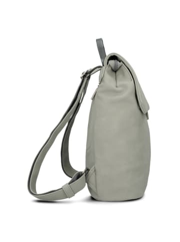 Zwei Mademoiselle.M Daypack 35 cm Laptopfach in sage