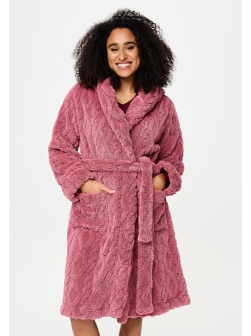 LINGADORE Fleece mantel Dusty rose