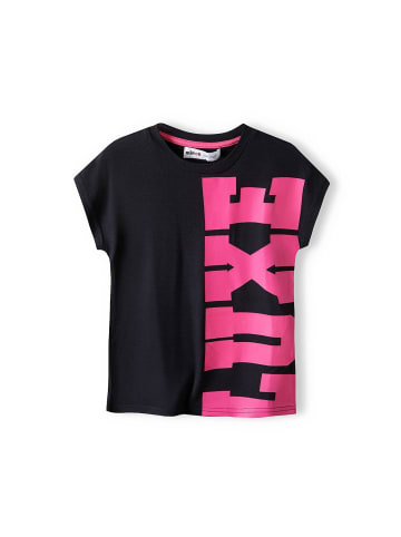 Minoti T-Shirt believe 7 in schwarz