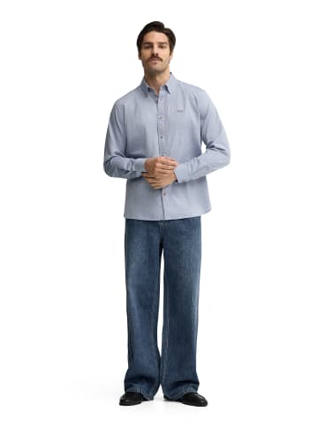 Polo Club Hemd MAN MOREAU LONG SLEEVE REGULAR FIT in Blau