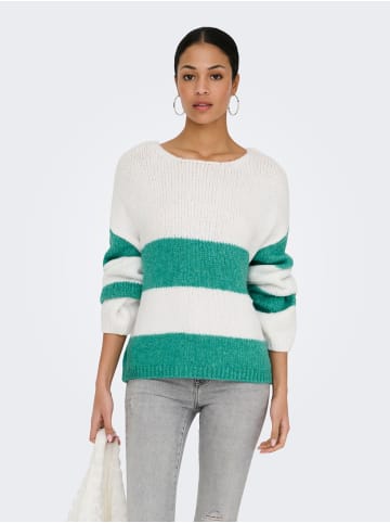JDY Strickpullover in Cloud Dancer
