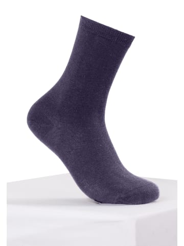 CASH-MERE.CH Alltagssocken in Dunkel Anthrazit