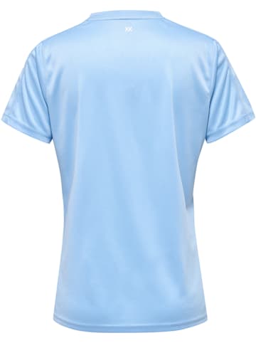 Hummel Hummel T-Shirt Hmlcore Multisport Damen Atmungsaktiv Schnelltrocknend in ARGENTINA BLUE