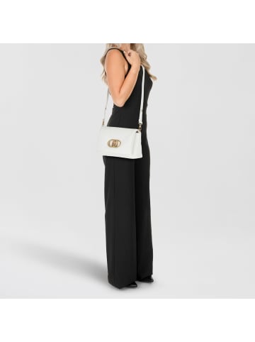 Liu Jo Lapuffy Schultertasche 26 cm in off white