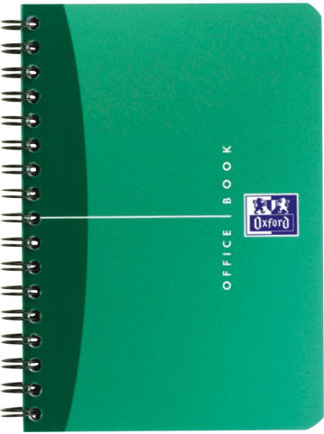 Oxford Spiralbuch Office Optik Paper 90 g/qm A6 5mm kariert 90