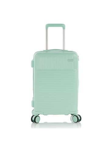 Heys Pastel 4 Rollen Kabinentrolley S 53 cm mit Dehnfalte mint