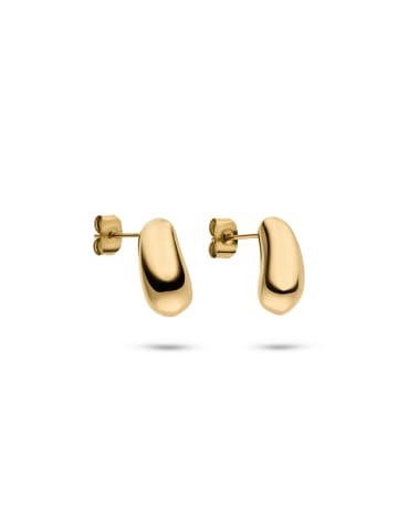 s.Oliver Ohrringe The Bean in gold
