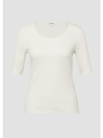 s.Oliver T-Shirt in 0210_creme