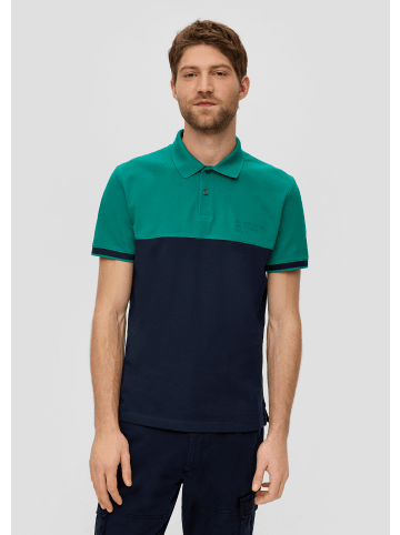 s.Oliver Polo-Shirt kurzarm in Grün