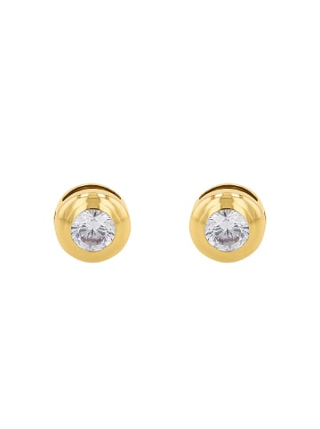 Amor Ohrstecker Gold 585/14 ct in Gold