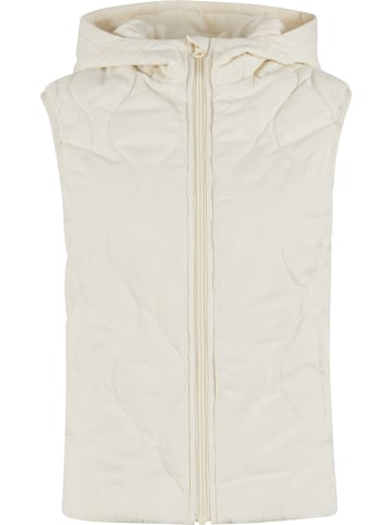Urban Classics Urban Classics Ladies Super Light Puffer Vest in whitesand