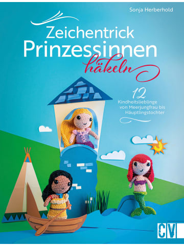 Christophorus Zeichentrick-Prinzessinnen häkeln