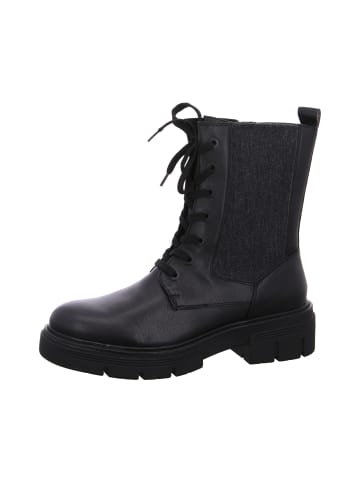 Marco Tozzi Schnürstiefel  in Schwarz