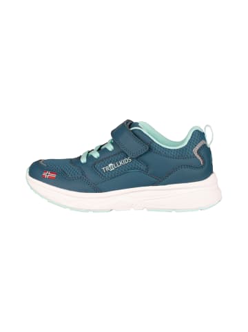 Trollkids Sneaker "Haugesund" in Teal-Grün