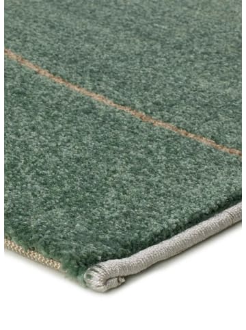 Atticgo Kurzflor-Teppich EDESA in grün / beige