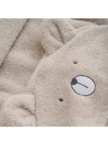 Pippi Babywear Bademantel "Hooded Bath Robe" in Weiß