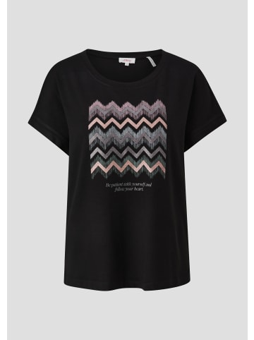s.Oliver T-Shirt in 99D1_schwarz