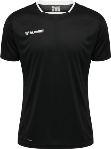 Hummel Hummel T-Shirt Hmlauthentic Multisport Kinder Atmungsaktiv Schnelltrocknend in BLACK/WHITE