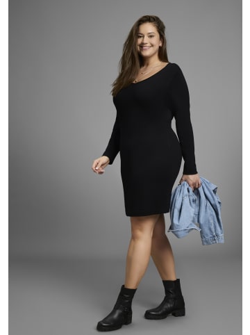 Laura Scott Strickkleid in schwarz