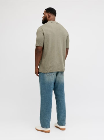 JACK & JONES PLUS Poloshirt in Vetiver