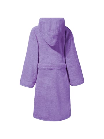 Erwin Müller Frottier Kinder-Kapuzenbademantel in lila