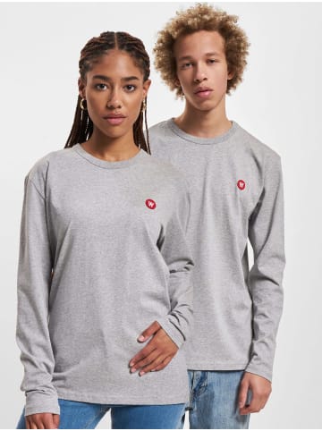 WOOD WOOD WOOD WOOD Longsleeve in grey melange