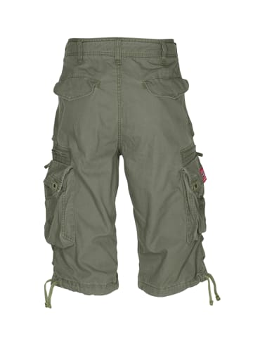 Molecule Cargoshorts 3/4 BAGGY in Olive Green